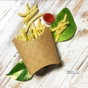 China OEM ODM Fried Chicken Disposable French Fry Holder Glossy Lamination wholesale