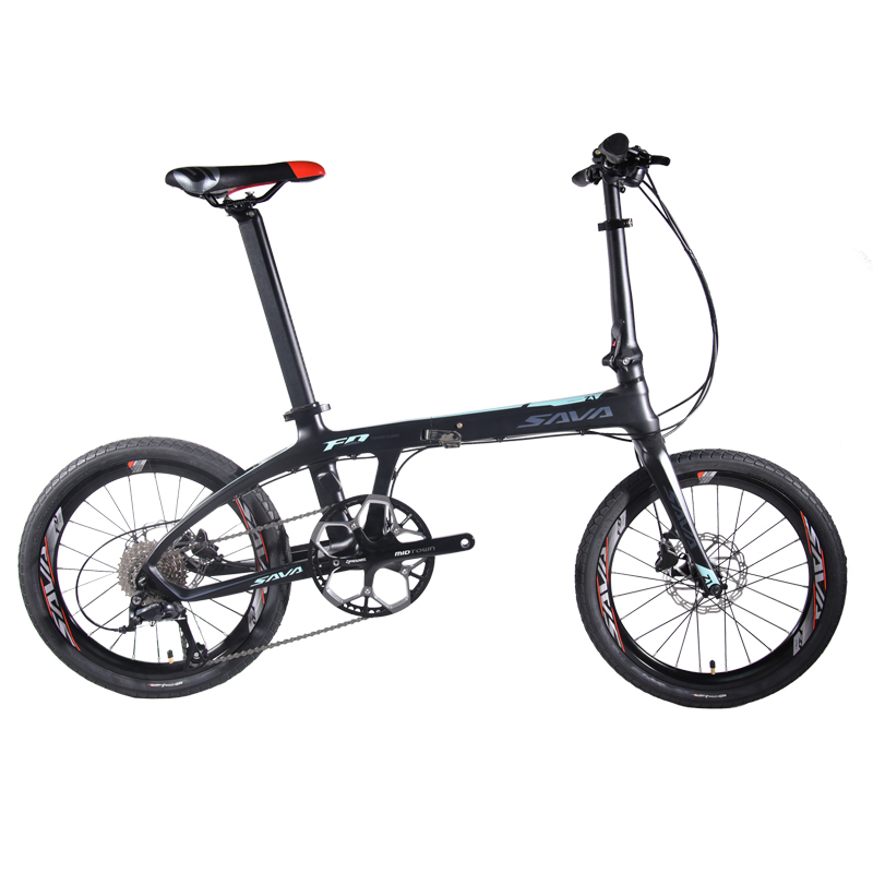 Z1 9s Savadeck Folding Bike 20 inch Aluminum Alloy Rim Material
