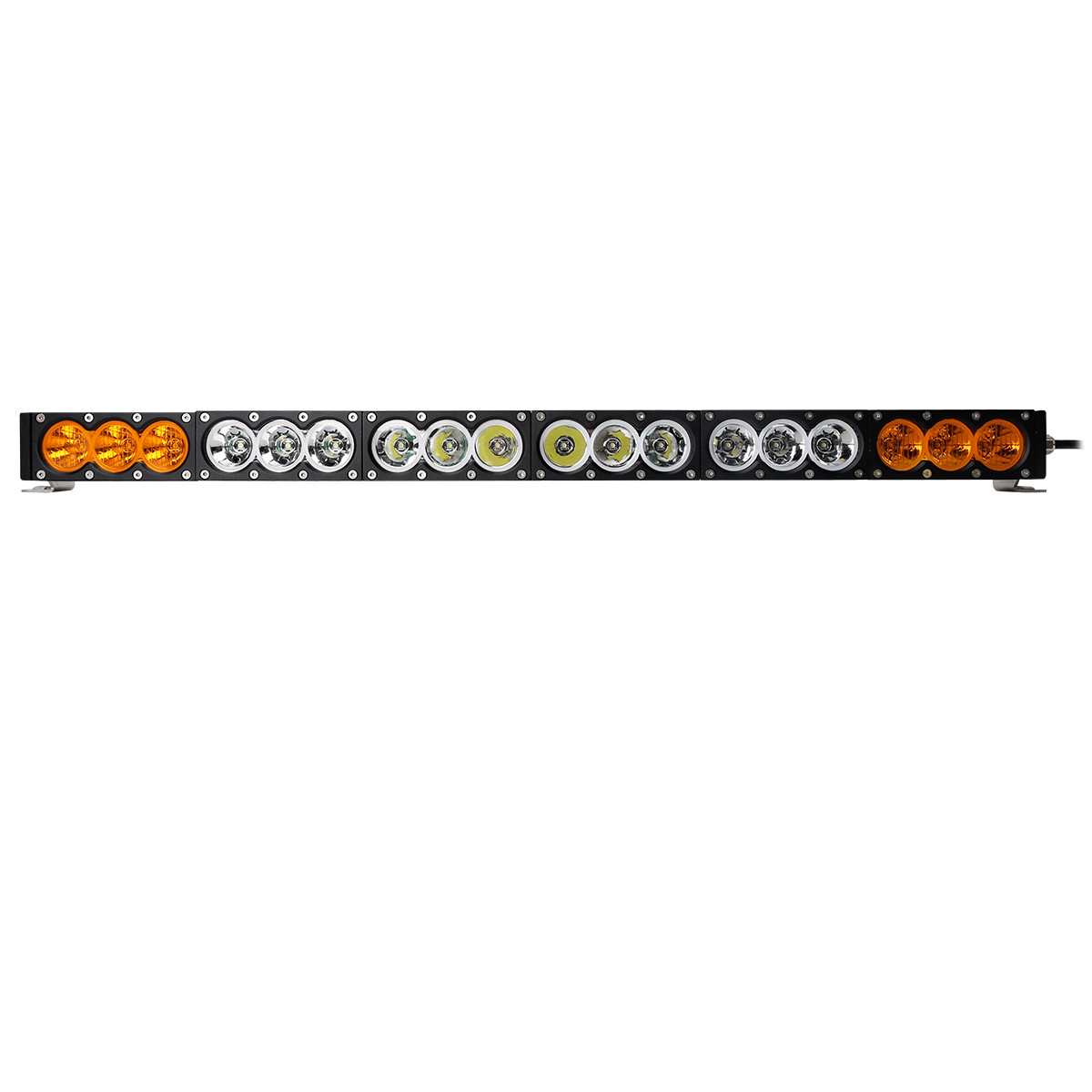 H Style 180W White to Yellow Color 18pcs 10W CREE LED LIGHT BAR 6000K 10-30V Combo Beam,Flood Beam, Spot beam