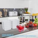 Square Hinged Food Container,Plastic Take Out Containers,Disposable Clamshell