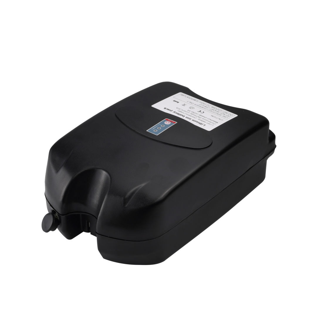 36V Frog E-Bike Battery 18650 Seatpost Downtube Lithium Battery E-Bike (Pedelec) 36V Littlefrog (LF) Incl. Mounting and Charger Totem, Viking, Cortina, E-Go