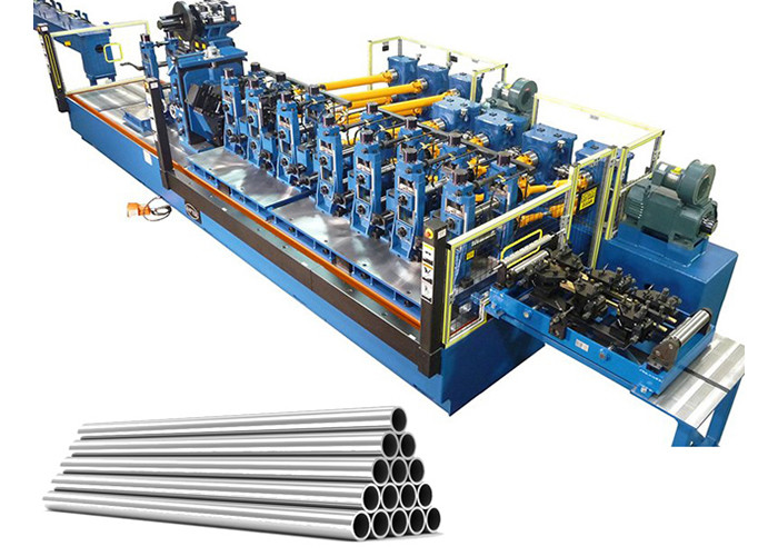 ZT-140 Steel Pipe Production Line , Square Tube Manufacturing Machine