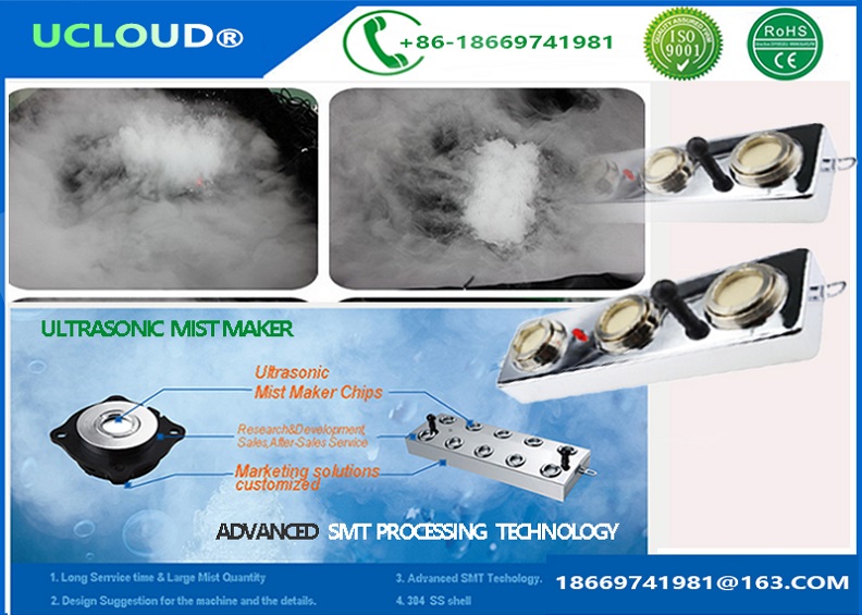 Long service time Single Head ustrasonic transducer mist maker for industria ultrasonic humidifier