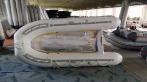 China 45KGS Small Glass Bottom Boat Transparent Hull PVC / Hypalon 3.0m For Sports wholesale