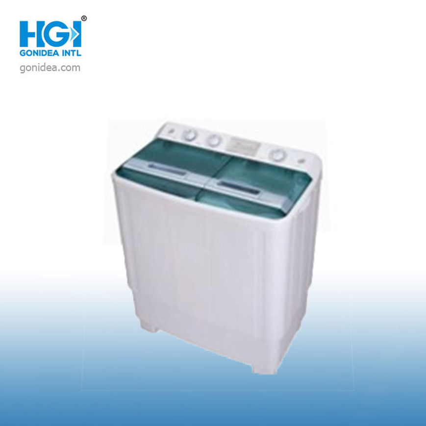 White High Speed Semi Automatic Top Load Washing Machine 10Kg