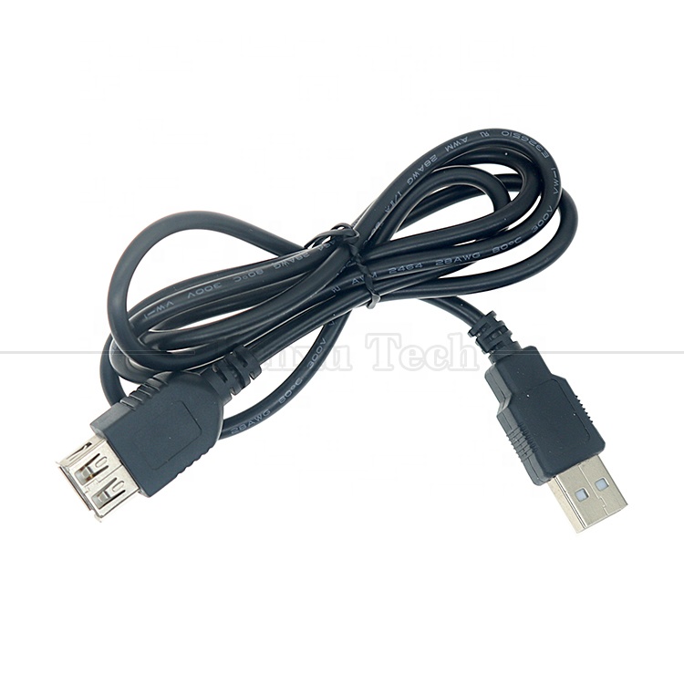 1M 2M 3M 5M Data Charging Type A USB 2.0 Male to USB Female Cable for Computer Keyboard Mouse
