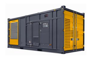 China 12 Cylinder Water Cooled 1200kw 1500kva Container Diesel Generator Set wholesale