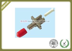 China Metal Fiber Optic ST To LC Fiber Converter Adapter Simplex , ST To LC Fiber Connector wholesale