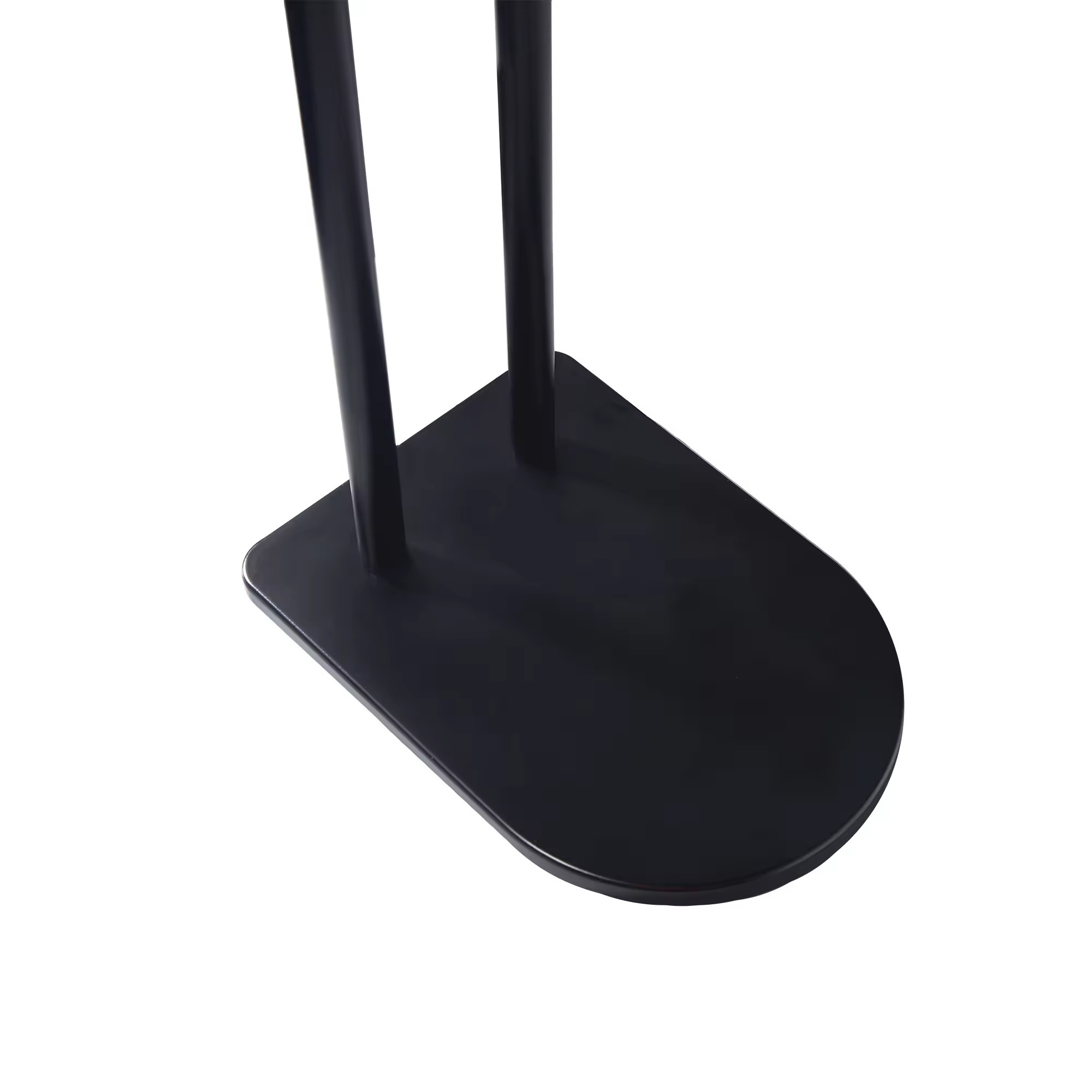 Standing Household Bathroom Metal FOLDABLE Compact Freestanding Hand Towel Holder