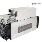 70TH/S BTC Miner Machine 3000W-3500W MicroBT Whatsminer M31s