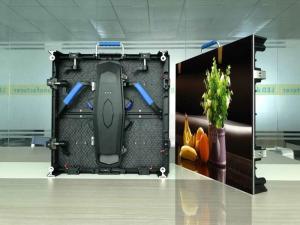 China Indoor full color 500x500mm die casting aluminum P4.81 SMD led video wall display screen rental wholesale