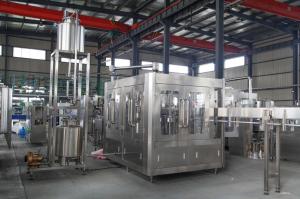 China PET Bottle Fruit Juice Filling Machine / Small Scale Juice Bottling Equipment wholesale