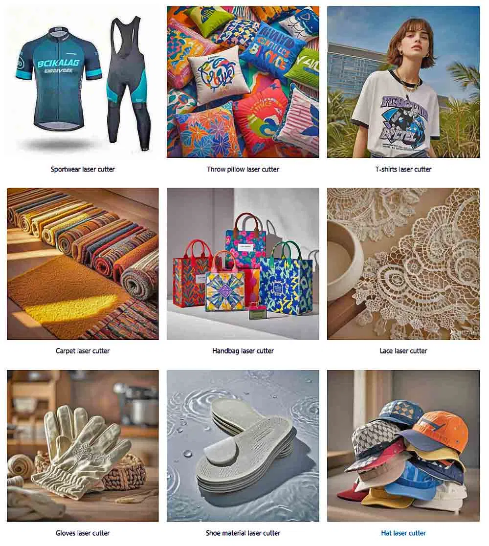 Fabric Textile Cloth Laser Cutter Fabric Laser Cutting Machine Manufacturer CO2