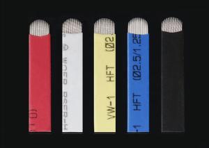 China 0.18mm 18U Eyebrow Tattoo Permanent Makeup Microblading Needles wholesale