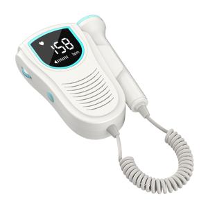 China Pocket Home Pregnancy Scanner Baby Ultrasound Doppler Fetal Heart Detector wholesale