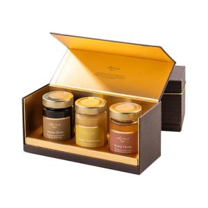 China Luxury Black Book Shaped Clamshell Magnetic Gift Box Rigid Cardboard Foldable wholesale