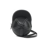 Women Genuine Leather Hat Design Shoulder Bag