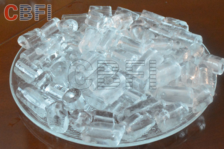 Refrigeration System Ice Tube Making Machine With German Compressor