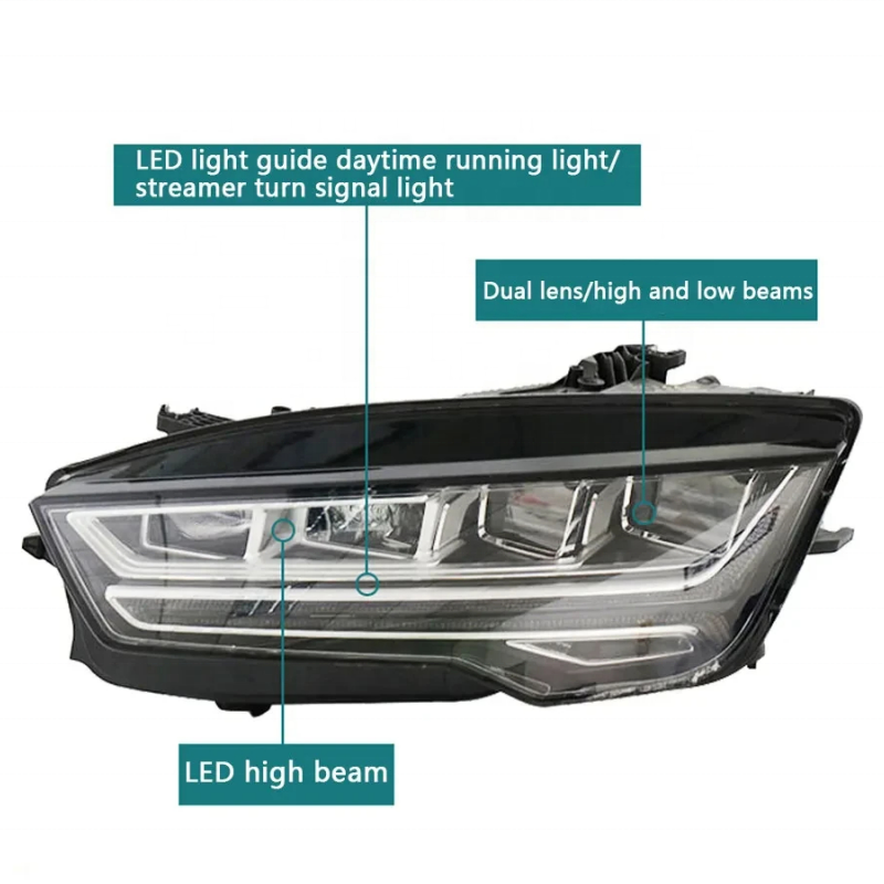 Audi A8 Digital Matrix LED Headlights 2014-2016 2011-2013 2016-2016