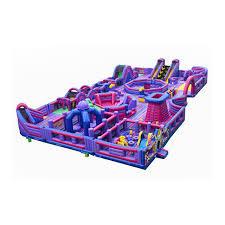 China Beautiful Inflatable Trampoline Theme Park Bouncers wholesale