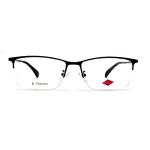 TF3252 Titanium Optical Frame Semi-rimless Square Eye Style