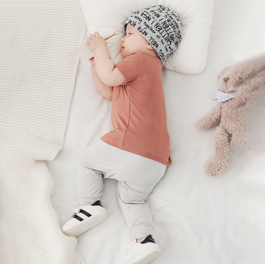 Infant toddler baby clothes bamboo fiber pants Leggings Newborn Baby kids jogger Bottom Pants unisex baby pants