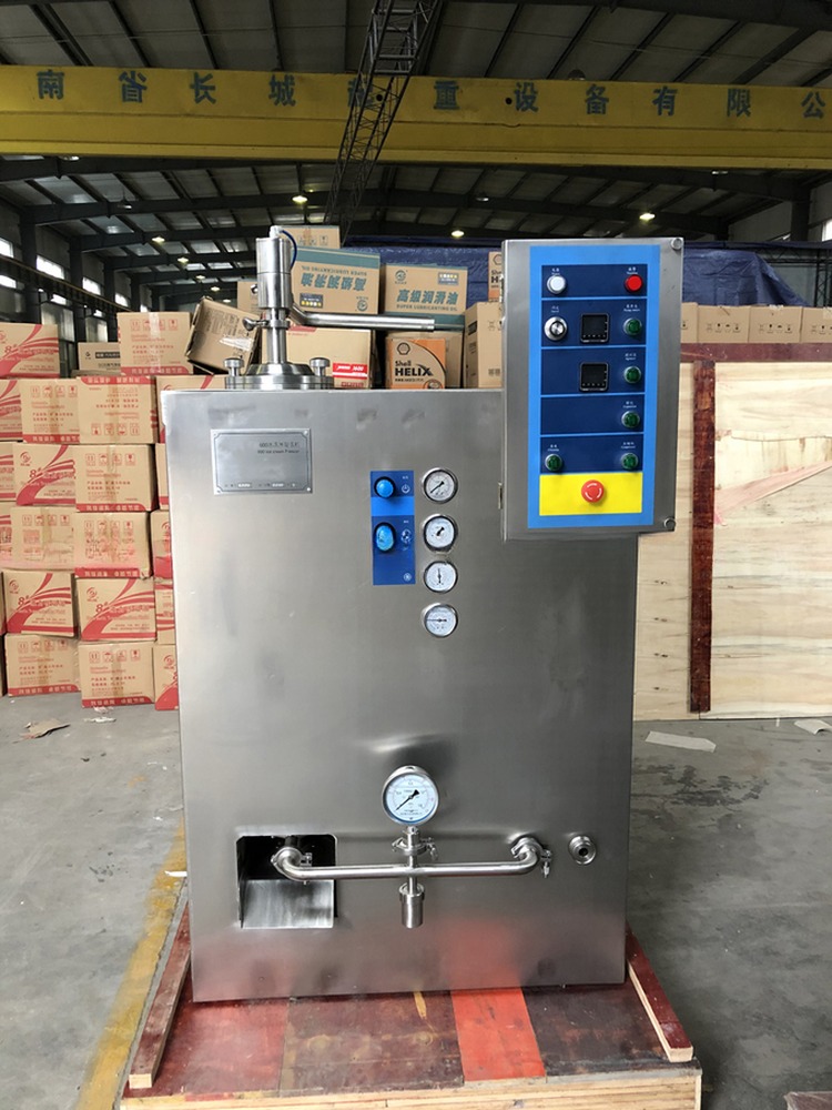 Easy to Operate Food Sanitary Hard Ice Cream Continuous Freezer for Dairy Products
