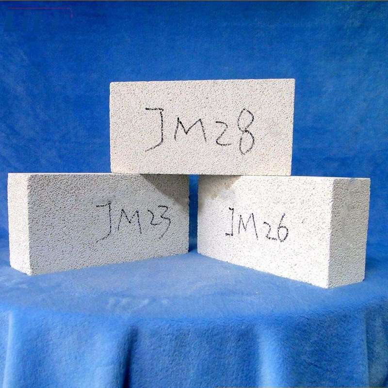 Pure White High Temperature Mullite Insulation Brick with Bulk Density 0.6-1.3g/cm3