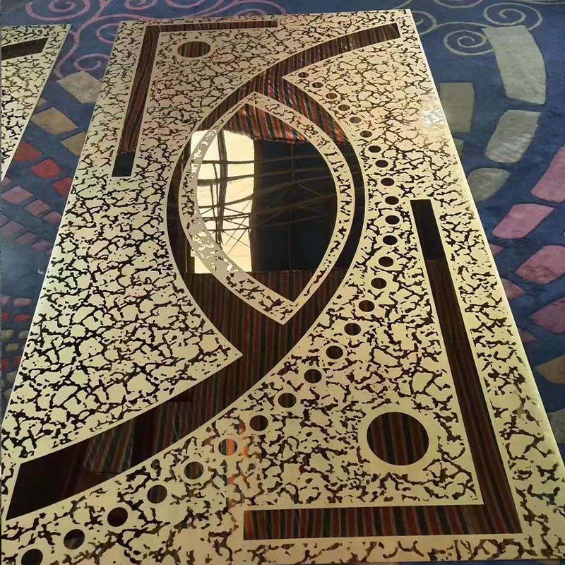 Elevator Door And Cabin Etched Stainless Steel Sheet 4 X 8 Stainless Steel Panel