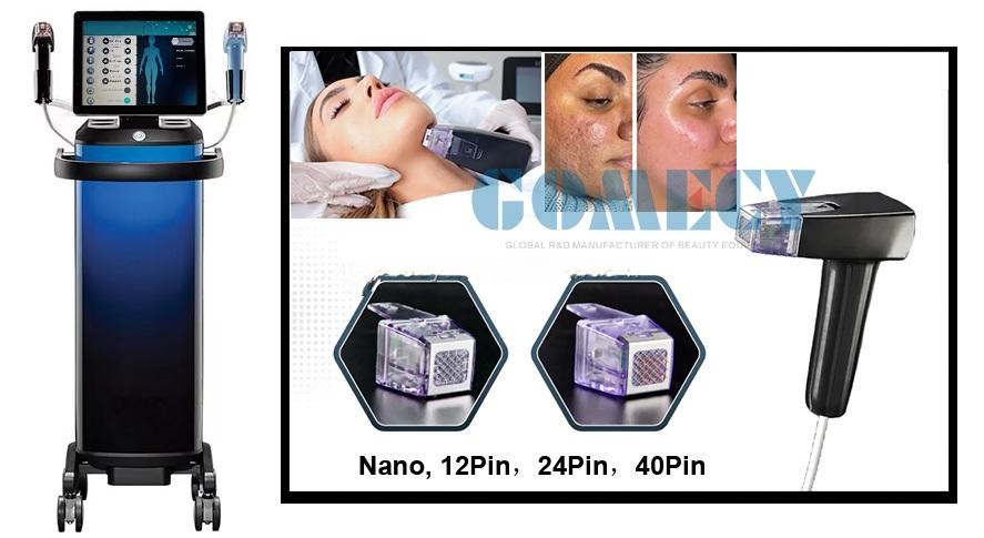 Skin Tightening Microneedle RF Machine 7mm Deep Length Morpheus 8 Price Machine