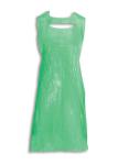 Soft Disposable Plastic Aprons , Non Woven Disposable Apron Embossed Surface