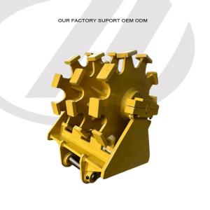 China Excavator Compaction Wheel High Precision 360 Kg Self Weight wholesale