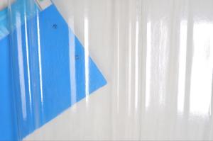 China Waterproof 3mm 4mm FRP Transparent Roofing Sheets wholesale