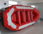 Heavy Duty 4 Person Inflatable Drift Boat Inflatable Fishing Dinghy Weight 58kg