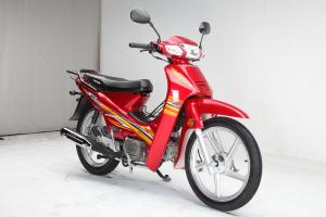 China Red Color Super Cub Bike Single Cylinder Anti - Skid Tire Low Energy Consumption wholesale