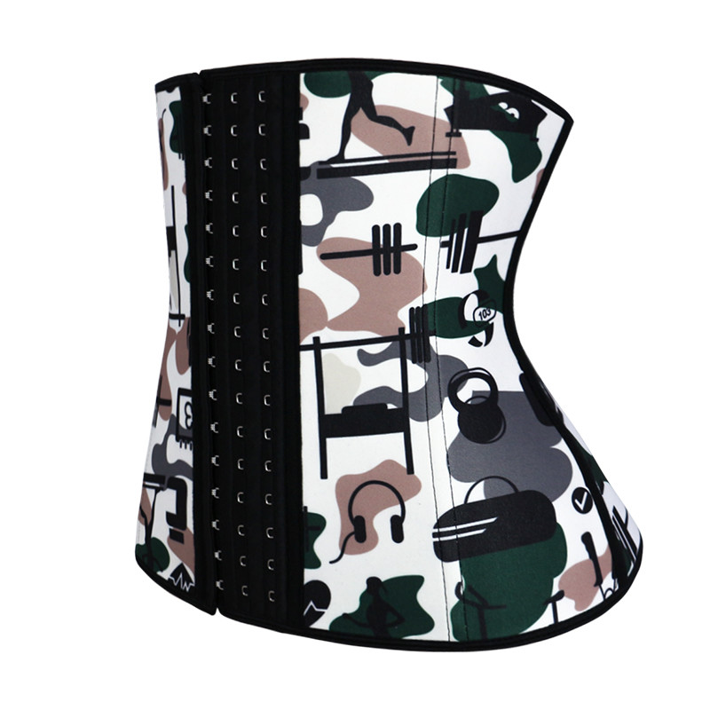 Camouflage 5XL Bodybuilding Waist Trainer Bodybuilding Waist Trimmer