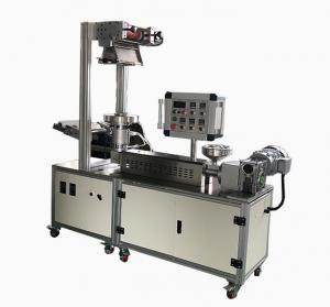 China PP PE Plastic Film Extruder And Bolowing Machine , Mini Film Blowing Machine wholesale