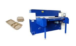 China Pulp Molded Tray Edge Trimming Machine 40 Ton Pressure wholesale
