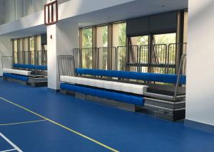 China Multifunctional Polymer Retractable Grandstands / Retractable Seating wholesale