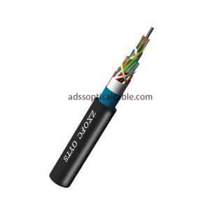 China 96 144 Core Duct Fiber Optic Cable , Anti Rodent Direct Burial Single Mode Fiber wholesale