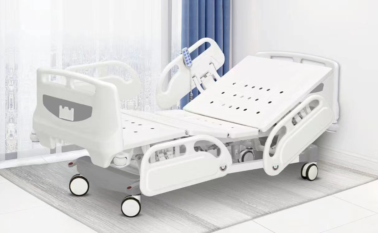 Luxury 2-Function Electric Medical Hospital Bed With 2 Pcs Motors