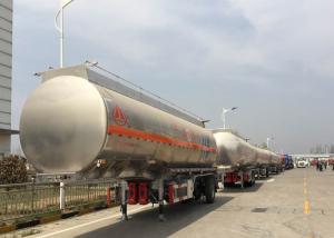 China Low Fuel Consumption 45000-70000Liters Semi Trailer Truck / Fuel tank Truck wholesale