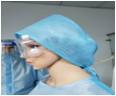 China Disposable Medical Cap-PP+PE NON WOVEN with water proof wholesale