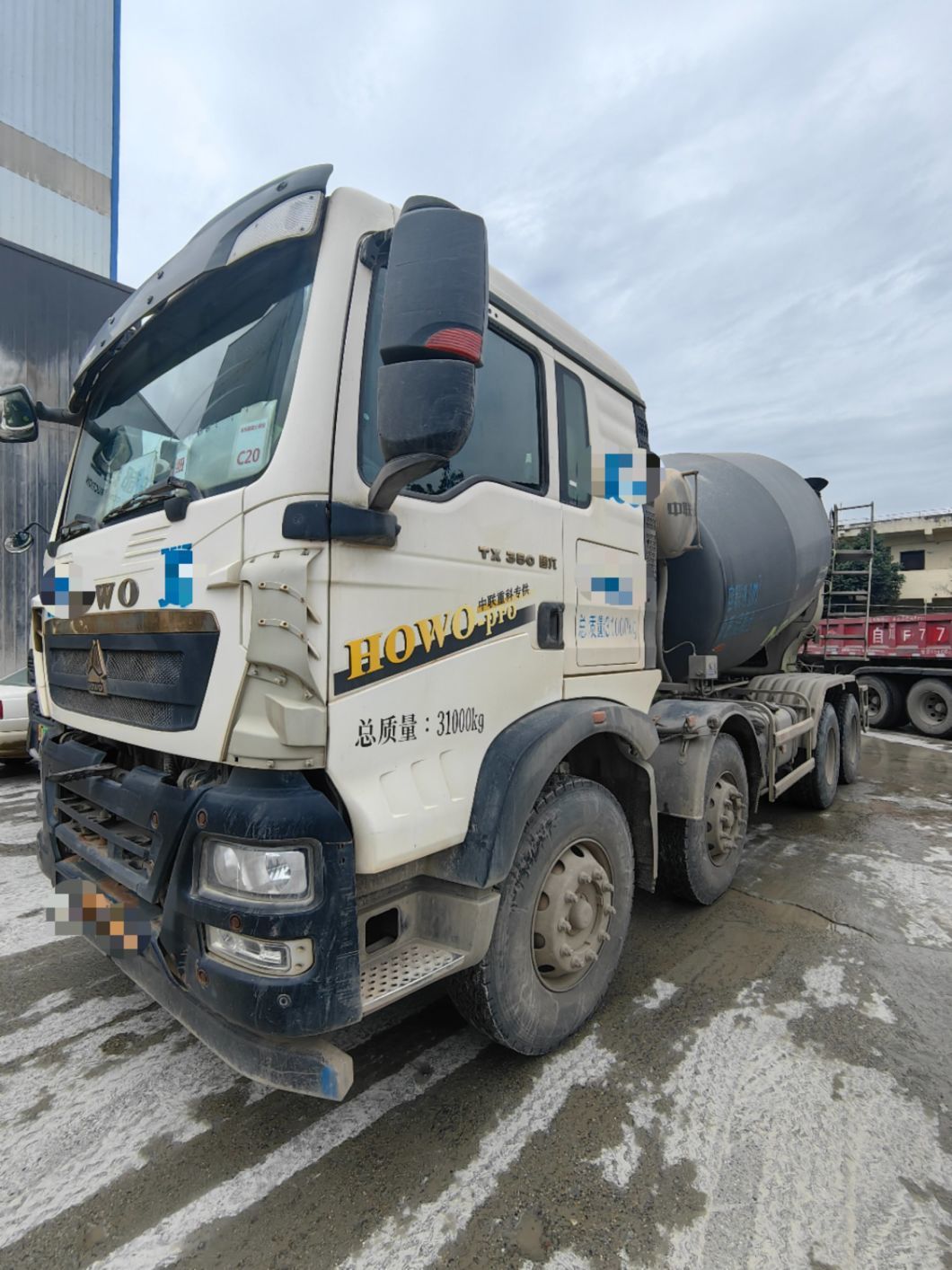 2021 Zoomlion Concrete Mixer Truck 12cbm Concrete Mixing Plant Concrete Batching Plant