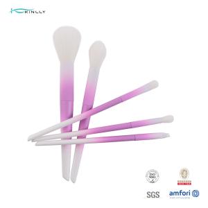 China Travel 5pcs Plastic Makeup Brushes For Powder Contour Eyeshadow wholesale