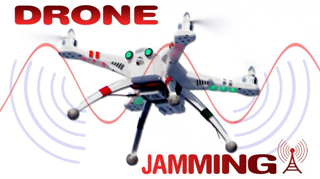 Waterproof IP65 Anti-Uavs Counter Drone Jammer with 1000W Power with Internal Antennas up to 7km