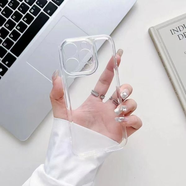 Suitable For Apple 17pro/17Air/17promax Space Shell Transparent TPU Mobile Phone Case Apple Mobile Phone Case