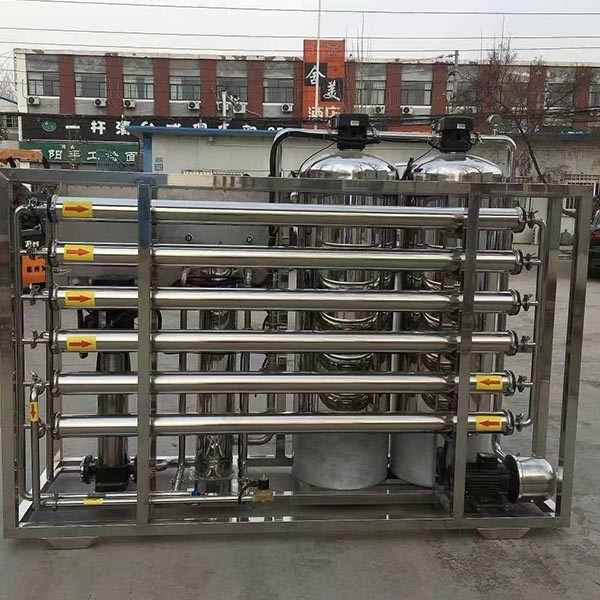 Three ton single pole reverse osmosis equipment