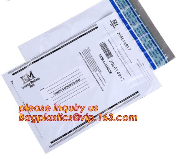 Security plastic bag with adhesive tape for cash, plastic money bag, Security Money Cash Bag For Airport/Bank and police