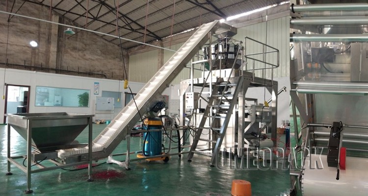 Automatic seeds bag packaging machine and labeling machine price